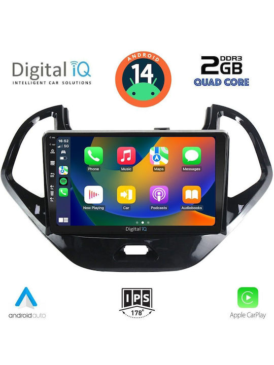 Digital IQ Auto-Audiosystem für Ford E-Commerce-Website 2017 (Bluetooth/USB/AUX/WiFi/GPS/Apple-Carplay/Android-Auto) mit Touchscreen 9"