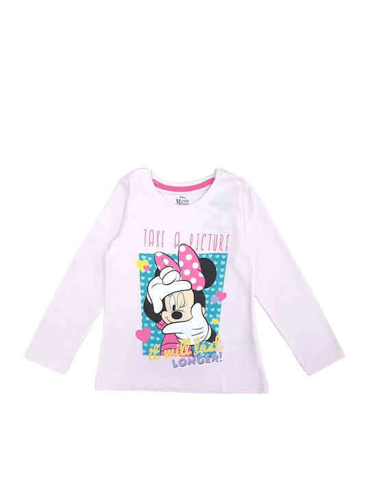 Disney Children's Blouse Long Sleeve Pink