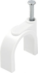 Runder Kabelclip 7/22 Weiß Farbbox Pnc-1.5nwe Kss Stück:500 02.022.0123
