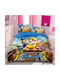 My Home Luxury Set Kids Duvet Cover Single with Pillowcase Cotton Multicolored 160x220cm