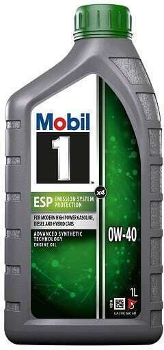 Mobil ESP X4 Synthetic Car Oil 0W-40 1lt
