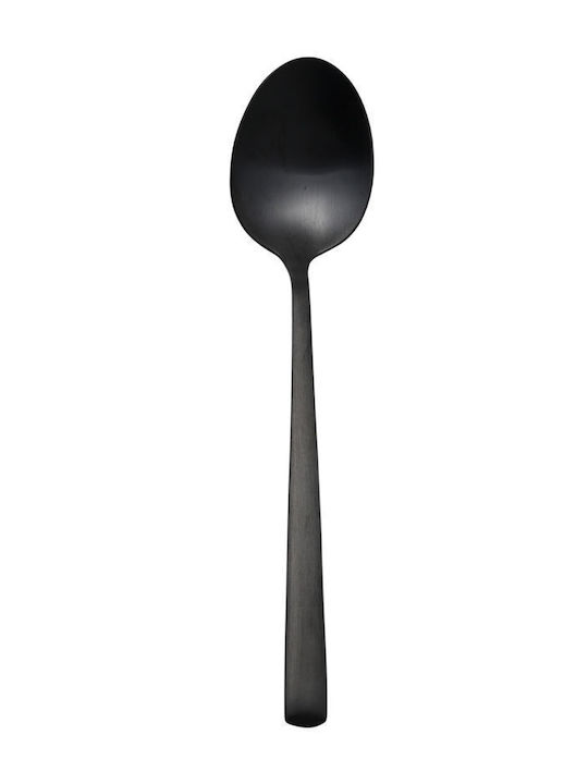 Estia Spoon Set Desert / Ice Cream Stainless Black 01-29395 6pcs