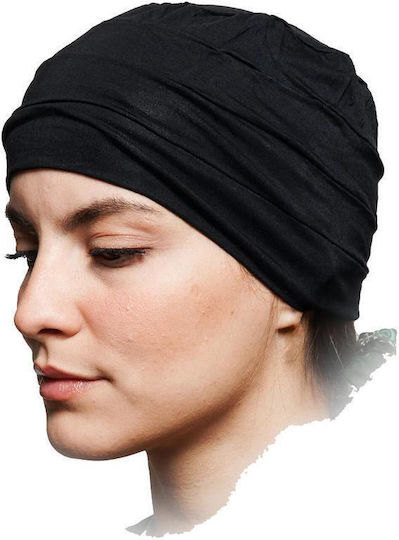 Dr. Scrub Unisex Black Surgical Cap