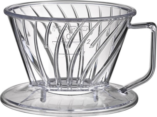 Hario Pegasus Dripper No1 Extractor Fierbinte Picurător Plastic Transparent