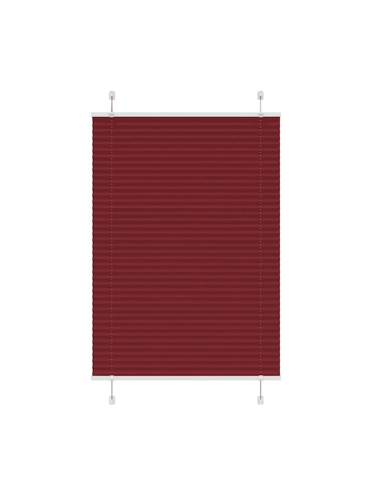 vidaXL Shade Blind Fabric in Burgundy Color L90...