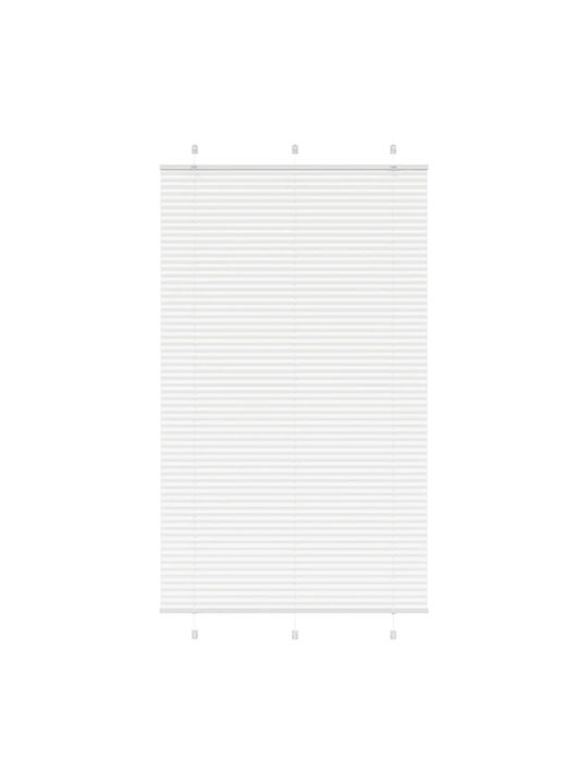 vidaXL Shade Blind Fabric in White Color L115xH200cm