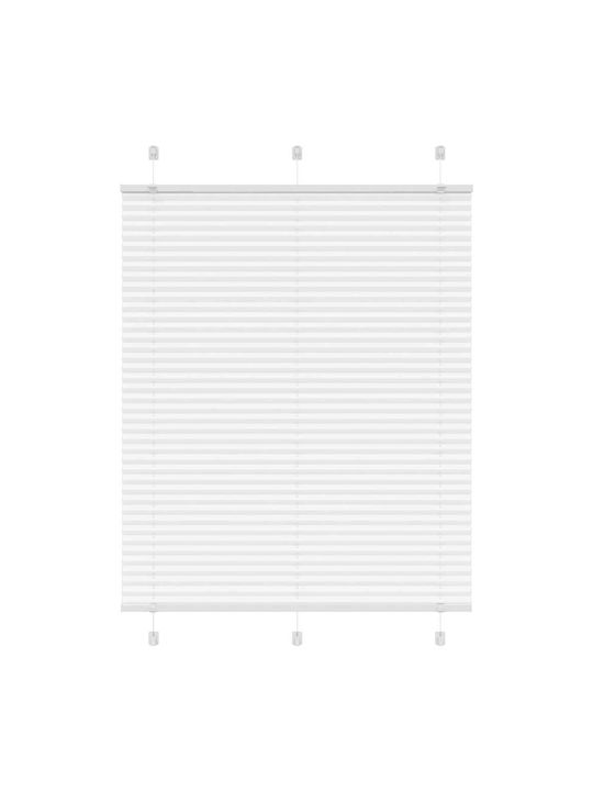 vidaXL Shade Blind Fabric in White Color L110xH...