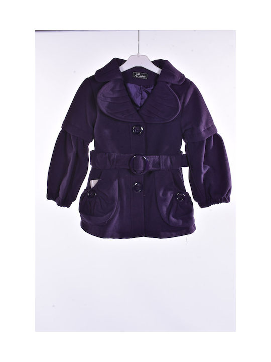 Raiden Kids Coat Purple