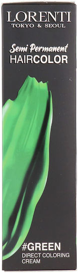 Ημιμόνιμη Βαφή Lorenti Haircolor Πράσινο 200 Ml