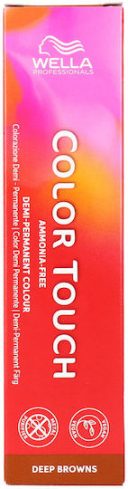 Vopsea Semi-Permanentă Wella Color Touch Castanii Închiși Nº 6/71 60 Ml