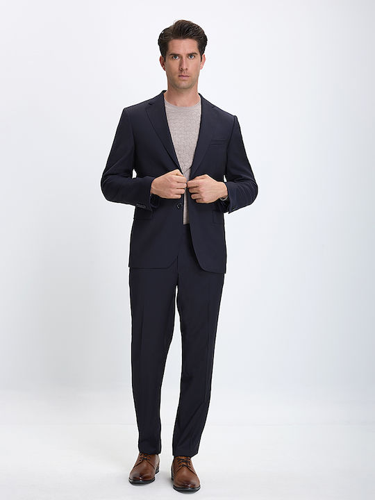 Iarna Costum Bărbați Dark Blue