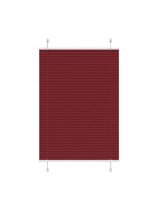 vidaXL Shade Blind Fabric in Burgundy Color L85...