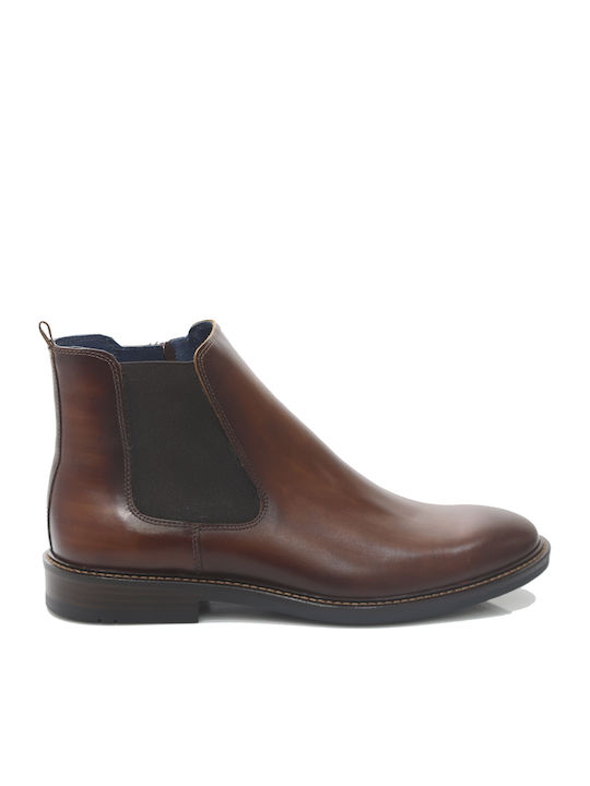 Damiani Tabac Braun Chelsea Stiefeletten
