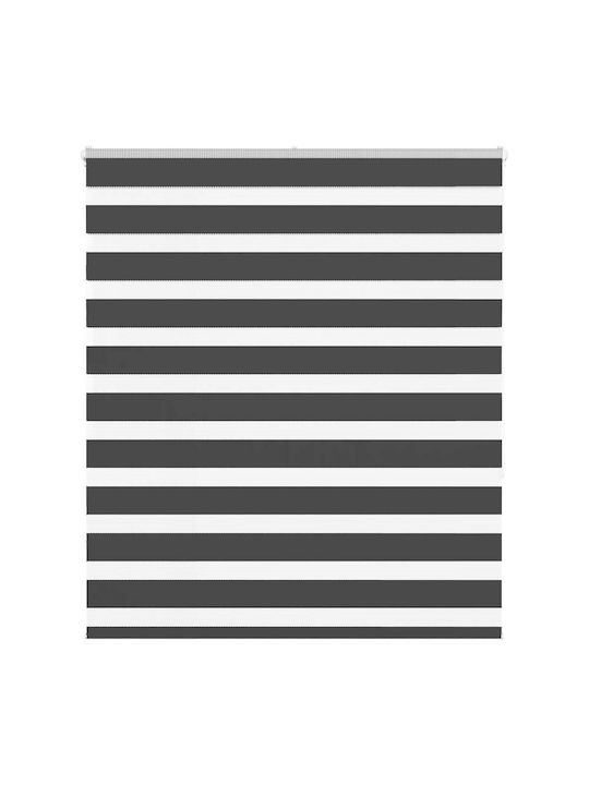 vidaXL Roller Blinds Partial Blackout Black W13...