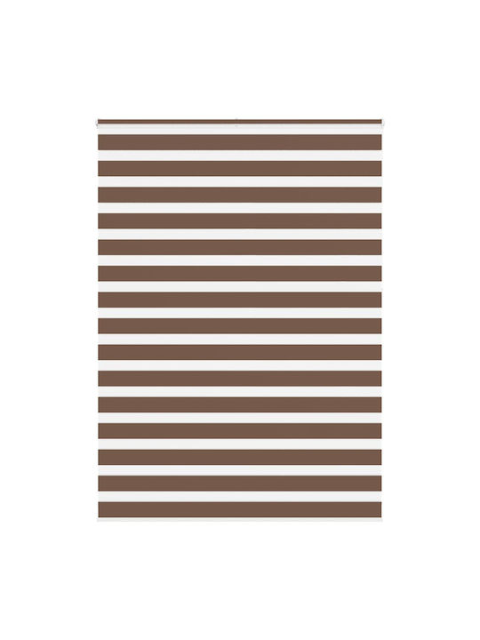 vidaXL Roller Blinds Partial Blackout Brown W16...