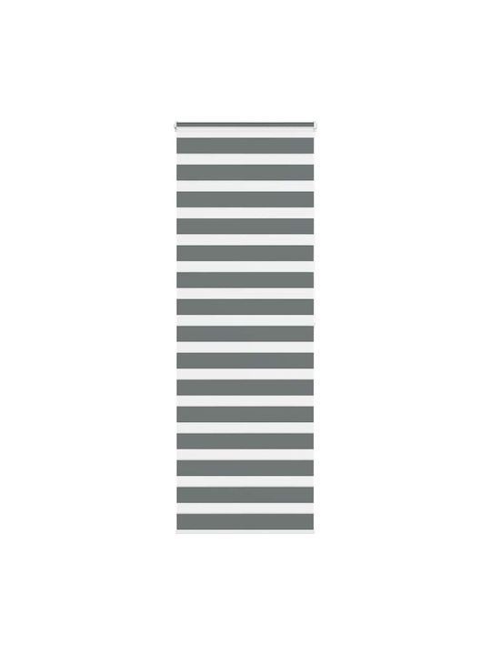 vidaXL Roller Blinds Partial Blackout Gray W75x...