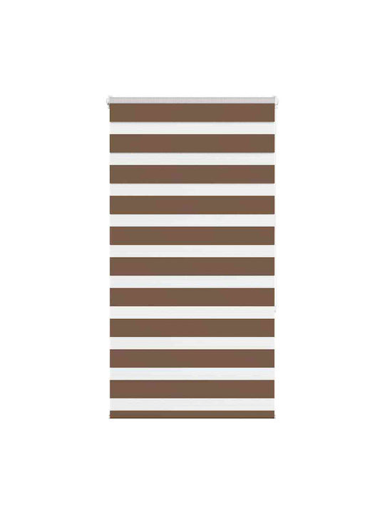 vidaXL Roller Blinds Partial Blackout Brown W70...