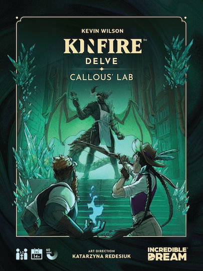 Επιτραπέζιο Παιχνίδι Kinfire Delve: Callous' Lab για 1-2 Παίκτες 14+ Ετών (EN) Incredible Dream Studios
