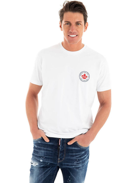 T-shirt Κόκκινο, Λευκό, Μπλε