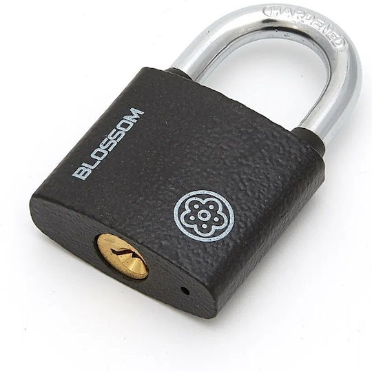 Blossom Padlock Brass with Key 38mm 1pcs
