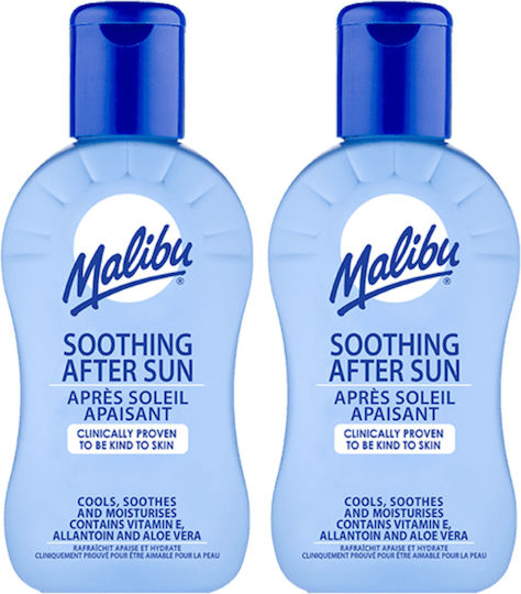 Malibu Malibu Nach der Sonnenpflege Lotion mit Aloe Vera 2x100ml