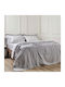 Bed&Bath Charisma Pătură Supraînălțată 220x260 cm Gri