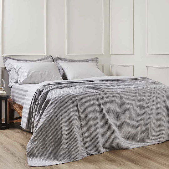 Bed&Bath Charisma Υπέρδιπλη 220x260εκ. Grey