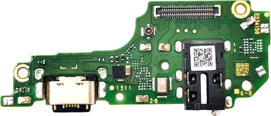 Clappio USB-C Ladeanschluss Vivo Y35 Mikrofon + Klinkenbuchse Schwarz