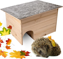 Hedgehog House Igelhaus Wooden Shelter Winter