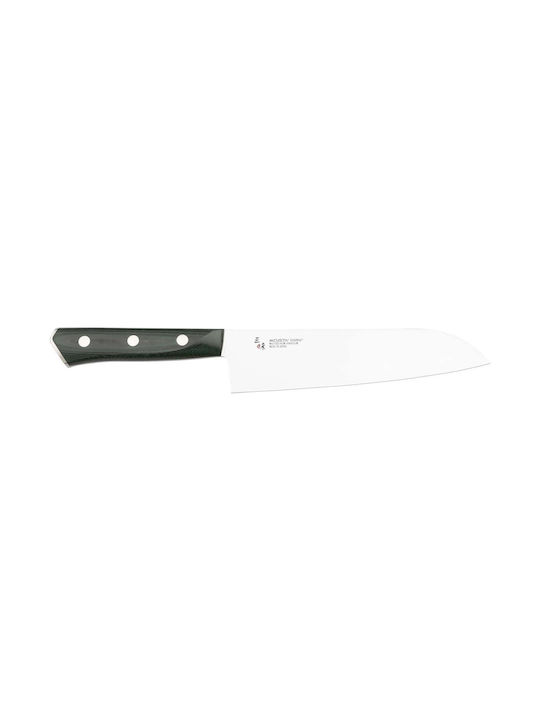 Mcusta Forest Molybdenum Μαχαίρι Santoku από Ανοξείδωτο Ατσάλι 18cm