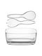 Marine Business Transparent Salad Bowl 10x18cm