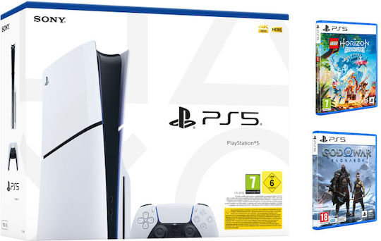 Sony PlayStation 5 1TB & Lego Horizon Adventures + God Of War
