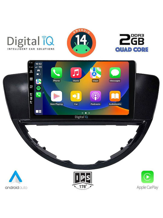 Digital IQ Sistem Audio Auto pentru Subaru Tribeca 2007-2014 (Bluetooth/USB/AUX/WiFi/GPS/Apple-Carplay/Android-Auto) cu Ecran Tactil 9"