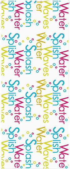 Vidaxl Duschvorhang Rolle 110x240 cm Stoffbreite 106 cm Mehrfarbig