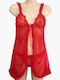 A.A UNDERWEAR Winter Babydoll Red