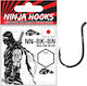 Ninja Beak Fishing Hook Bn 6301 No2/0 7 Units