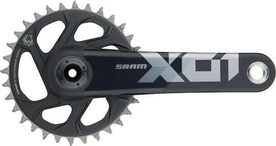 Δισκοβραχιονας Sram X01 Eagle 55mm Chainline Dub 12s 175 Direct Mount 32t X-sync 2 Polar Black C3