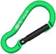 Kong Mini Pear 5mm Carabinier Mic din Aluminiu Verde Verde