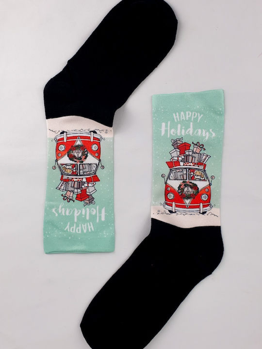 Trendy Women's Christmas Socks Multicolour