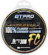 Gtpro Carbonmax 100% Fluorocarbon Vorfach 0,41mm 9,1kg 20lbs 30m