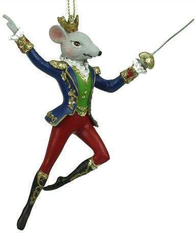 "nutcracker Rat King" Κρεμαστό Στολίδι Ποντικάκι Πολύχρωμο