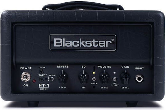 Blackstar Ht-1rh Mkiii Λαμπάτη Κεφαλή Ηλεκτρικής Κιθάρας 1W Μαύρη