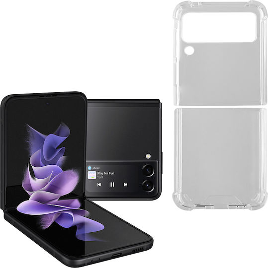 Idol 1991 Antishock Air Buchen Sie Silikon Transparent (Galaxy Z Flip3 5G)
