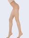 Women's Pantyhose 20 Den with Stitch Beige