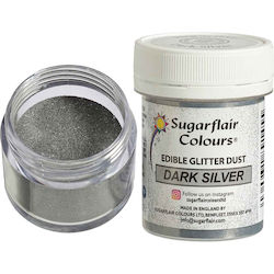 Sugarflair Essbarer Glanzpuder Dunkelsilber 10g Sugarflair Essbarer Glanzpuder Dunkelsilber 10g