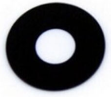 Camera Lens Glass Black for Xiaomi Redmi Note 13 Pro 4G