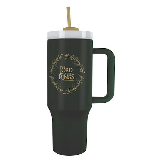 Pyramid International Lord Rings Чаша с дръжка Термос Неръждаема стомана 1.13lt Stainless steel с Сламка и Дръжка