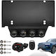 Front Lights Laser Led Number Plate Us 12v + Remote Control
