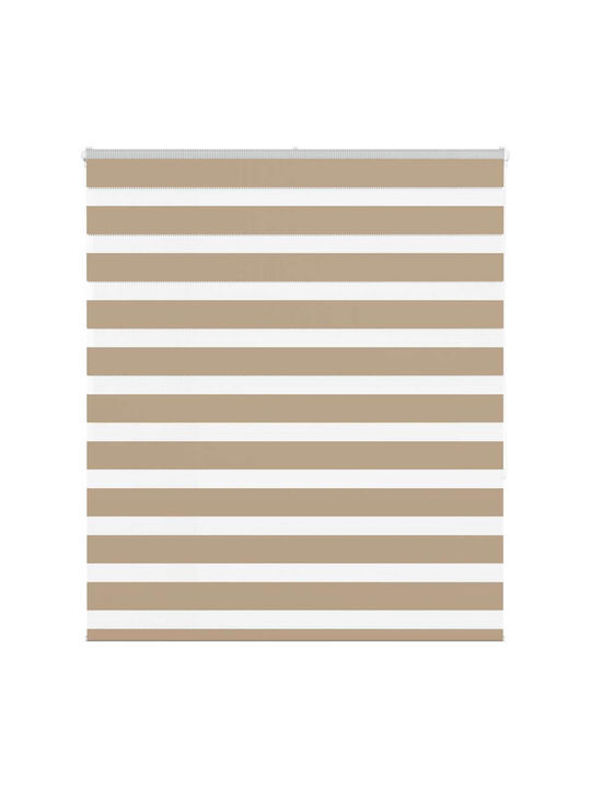 vidaXL Roller Blinds Partial Blackout Brown W13...
