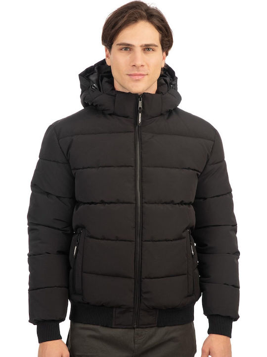 Rebase Jacket Puffer Black